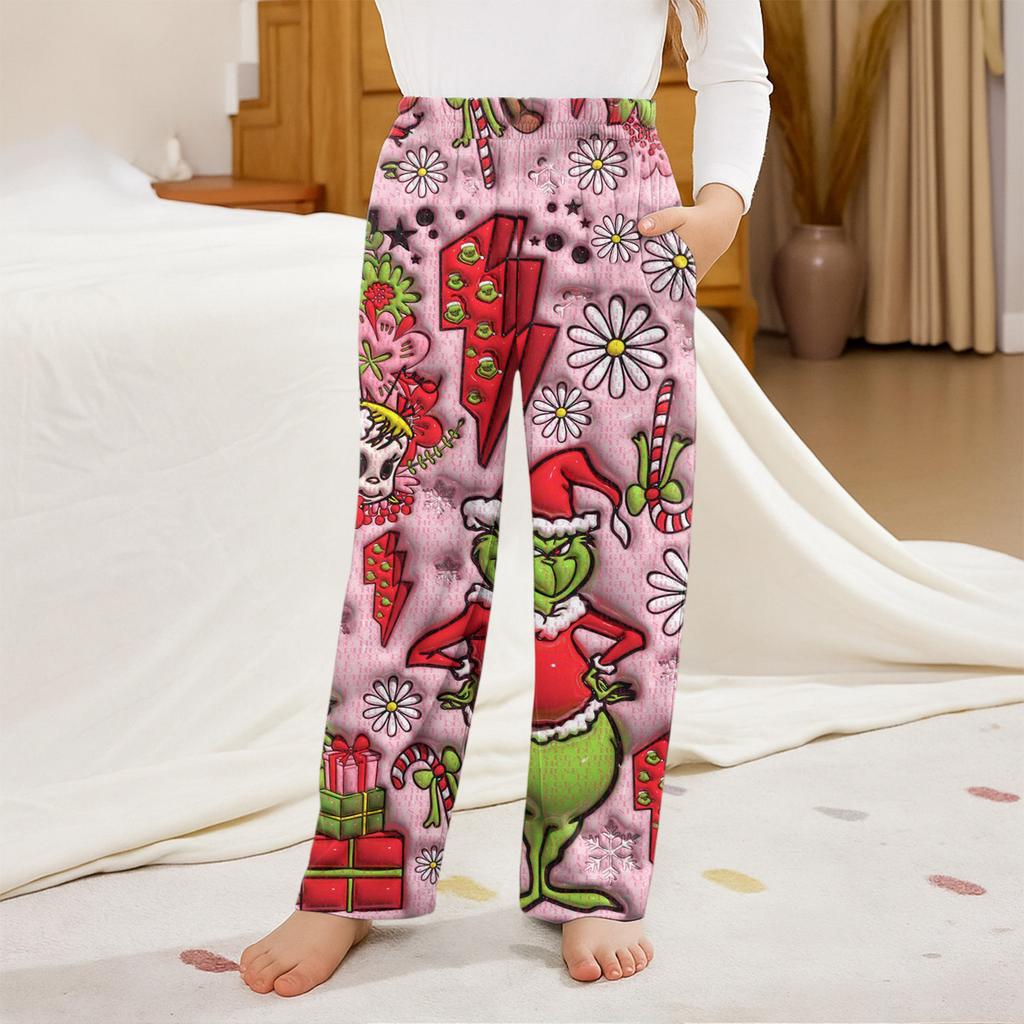 Fashionable Children's Versatile Pocket Sports Casual Pants