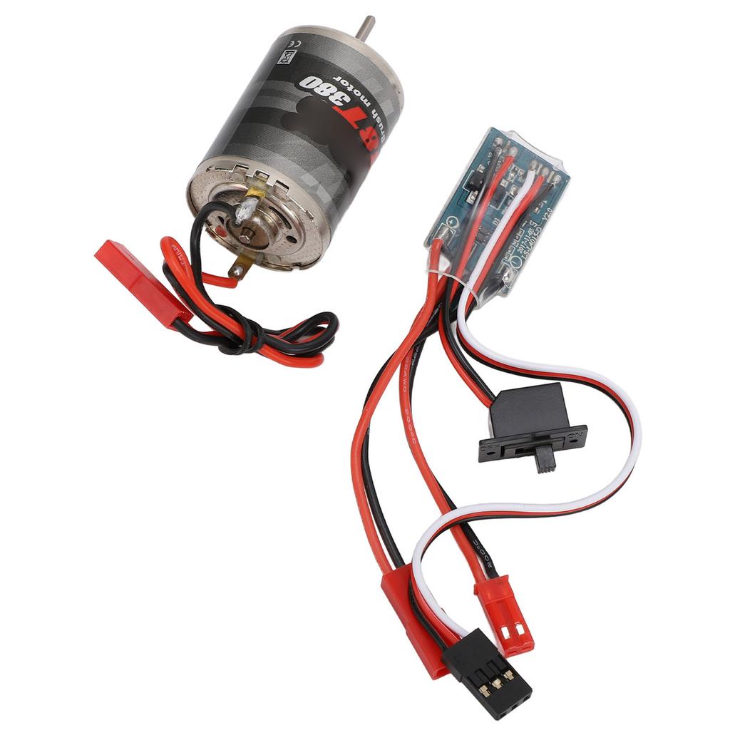RC Bürstenmotor ESC Professionell 380 Edelstahl Großes Drehmoment 38T Bürstenmotor mit 30A