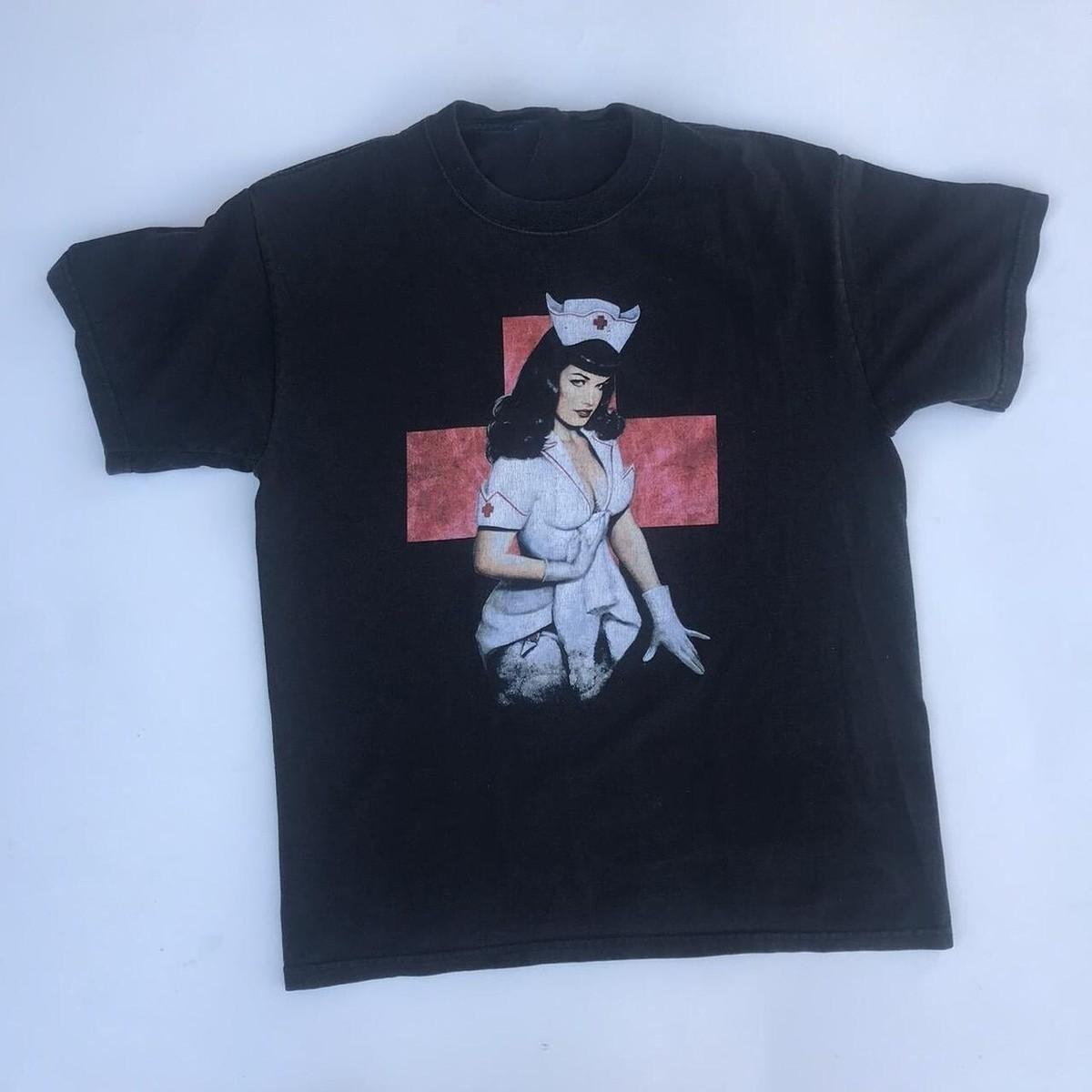 Christmas gift Rare Bettie Page Gift For Fan S to 5XL Unisex T-shirt 23D1179 L