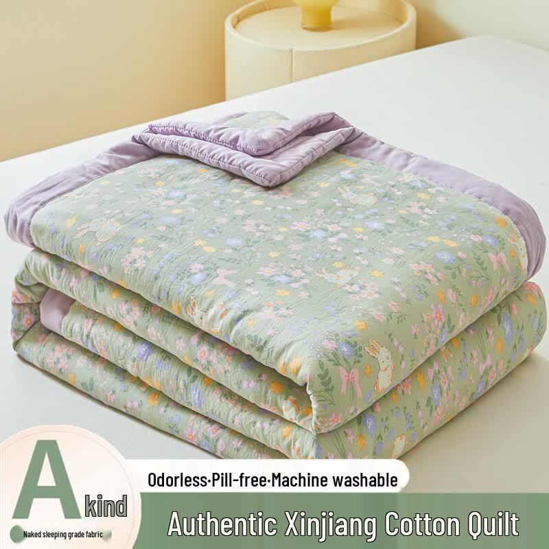 Xinjiang Cotton Blend Machine Washable Summer Quilt