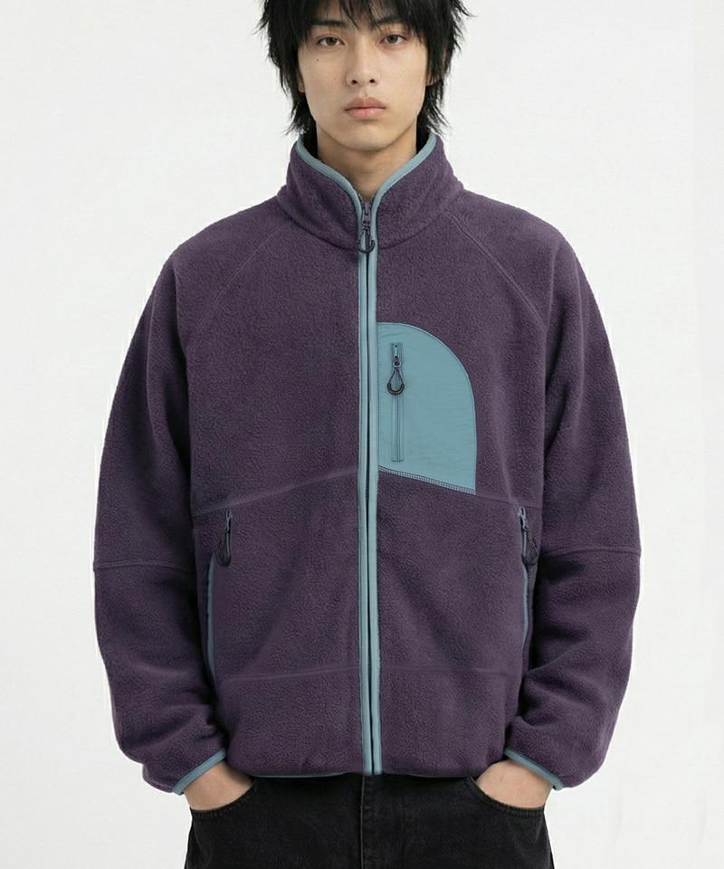 Underoff Mountain Fleece Zip-Up Jacket Mustard