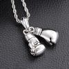 European & American Trend Men's Titanium Steel Boxing Gloves Pendant Necklace