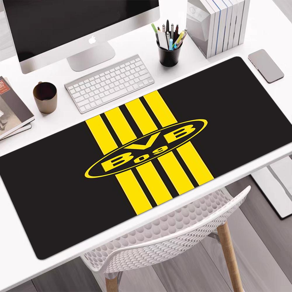 Borussia Dortmund Thema Mauspads, Rutschfeste Gummiunterseite, Multifunktionales Büro- & Wohnaccessoire, Perfekt zur Personalisierung des Arbeitsplatzes.