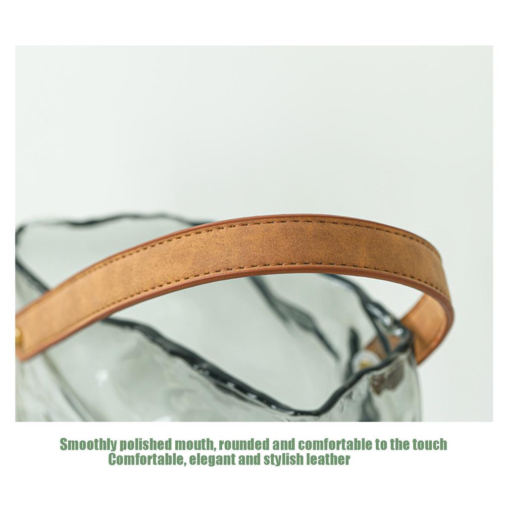 Τσάντα Βάζο Αρχικό Χρώμα Γυάλινο Βάζο Ενυδρείο Γυάλινο Βάζο Χειροποίητο Βάζο