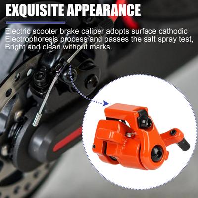Electric Scooter Disc Brake Aluminum Alloy Electric Scooter Mechanical Brake Caliper Replacement Parts