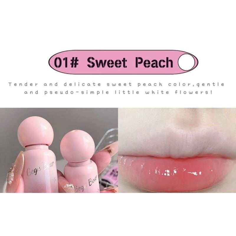 Gege Bear - Luster Water Gloss Liquid Lipstick - 6 Colors