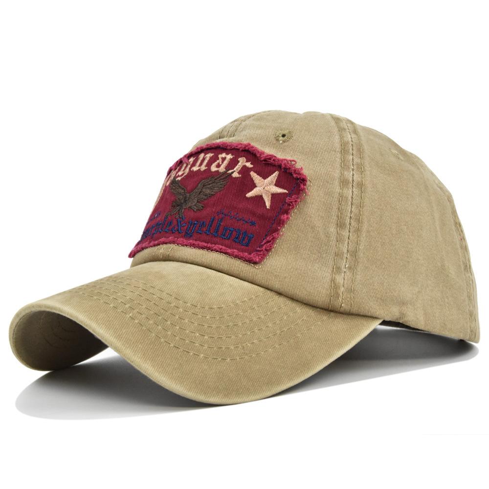 3d Baseball Hat Eagle Animal Embroidered Duck Tongue Hat Sunshade Breathability