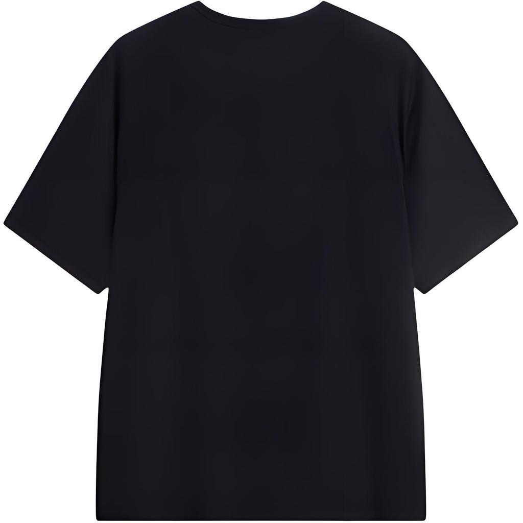 Li Ning Basketball Series Anti-Five Series Sports Casual Simple Solid Color Short Sleeve T-Shirt Men Tops Black ATSU553-3