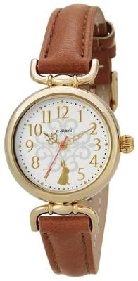 [J-Axis] Women's Watch Antique Animal Icon Watch HL194-BR Brown