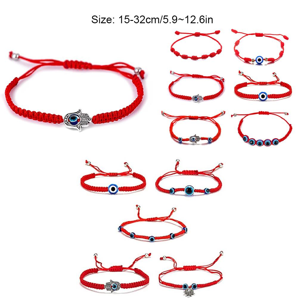 Braided Rope Bracelet Fashion Accessory Women Men Wrist Decor Jewelry Bracelets Adjustable Wealth Lucky Bangle