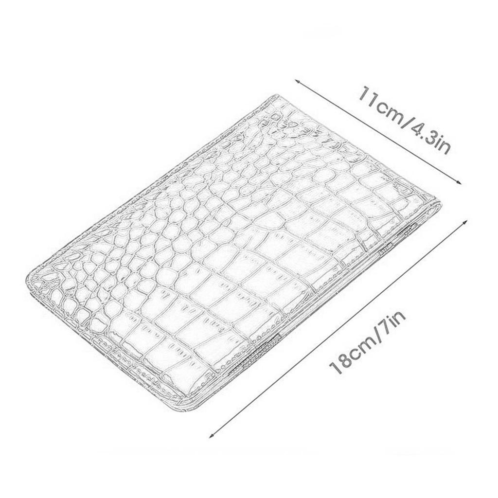 Golf Score Counter Card Holder 18x11cm Durable Multipurpose Yardage Book Cover