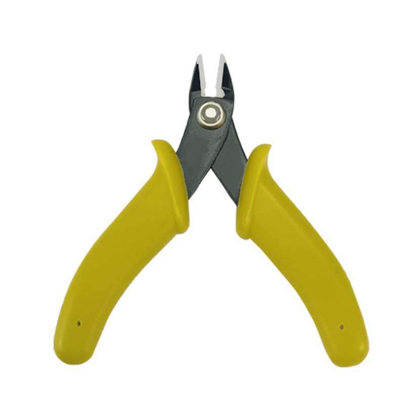 

3,5-дюймовые мини-плоскогубцы-диагонали, плоскогубцы с острыми носами, изолированная резиновая ручка, инструмент для самостоятельного ремонта