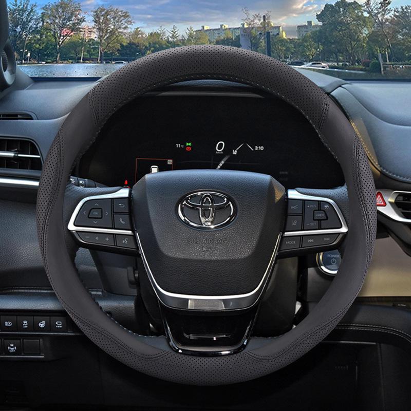 Ultra-Thin Steering Wheel Cover for 2022 Toyota Grevia Modification