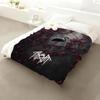 Manta Cozy Suave de Franela para Dormir de la Banda Mystery Tokens Ligera Agradable para la Piel para Sofá Cama Oficina y Viaje