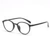 Korean Style Small Frame Glasses Women's Myopia Can Be Equipped with Ultra-Light Cold Tea Pigment Face Glasses Fashionable Artistic Frame