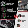 Auovo Cup Holder Ert Door Liners Compatible With Toyota Corolla Hatchback Accessories -2025 2026 Car Console Cup Holder Door Pocket Mats Pads For