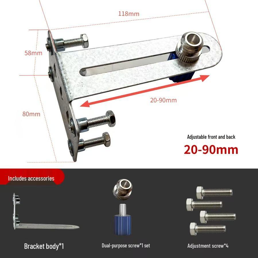 Infrared Laser Wall-Climbing Level Bracket Set
