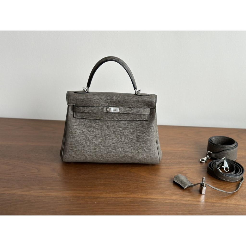 Kazilan Kelli Togo skóra klasyczna modna torebka Kelly wysoki styl na ramię listonoszka torebka damska