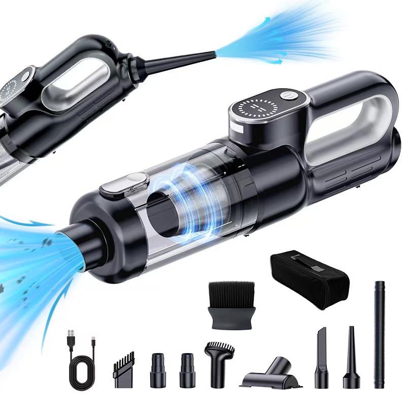Portable Wireless Car Vacuum Cleaner - Powerful Handheld Mini for Cross-Border Use