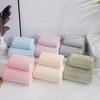 Adult Coral Fleece Face Towel With Edging For Shower And Face Care