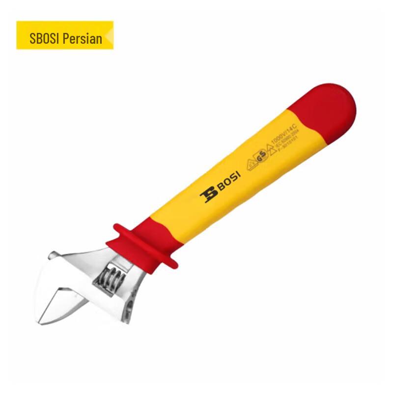 BOSI VDE Insulated Adjustable Wrench