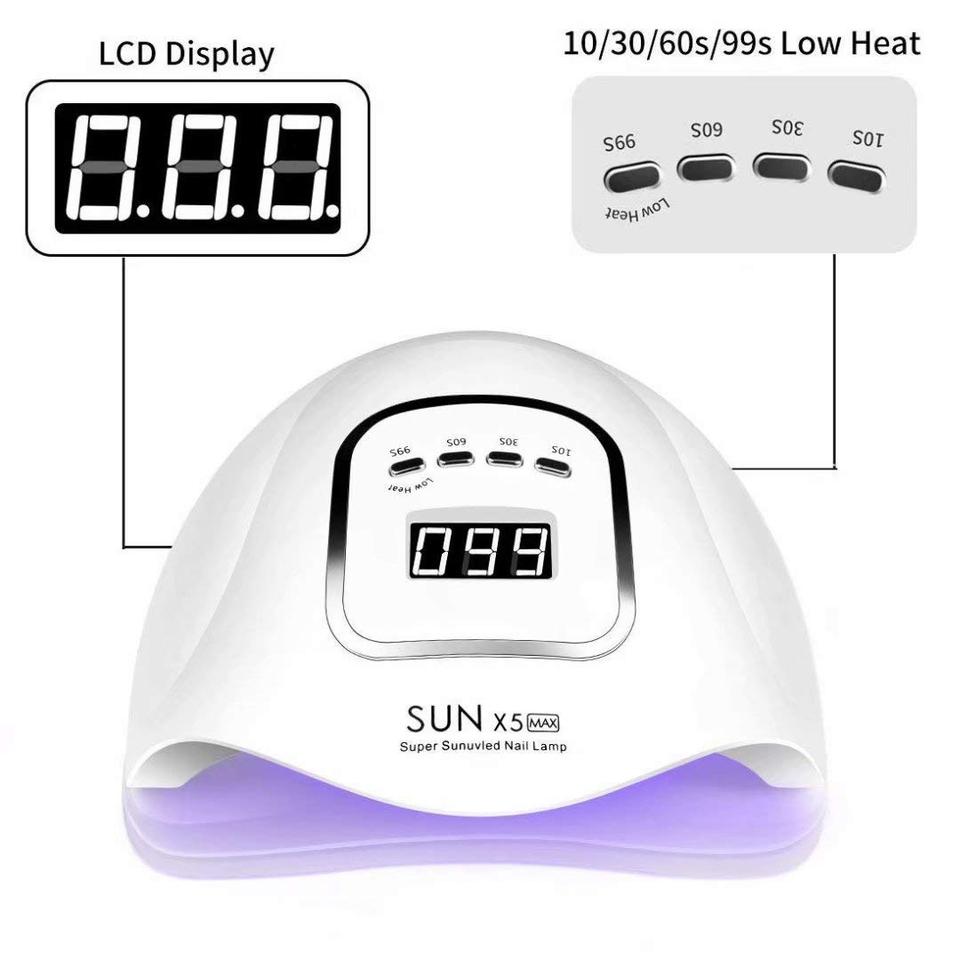 Sun X5 Max 150W UV LED Gel Nail Lamp for Gel Polish Nail Auto Sensor Manicure Curing Lamp Nail Dryer