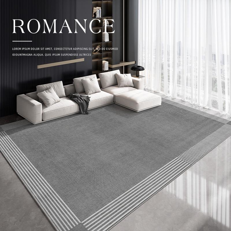 Stain-Resistant, Easy-Clean, Non-Slip Luxury Bedside Rug for Living Rooms & Bedrooms.