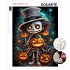 Halloween Pearl Painting Art Full Pearl Pumpkin Character Handmade Diy Home Decorations