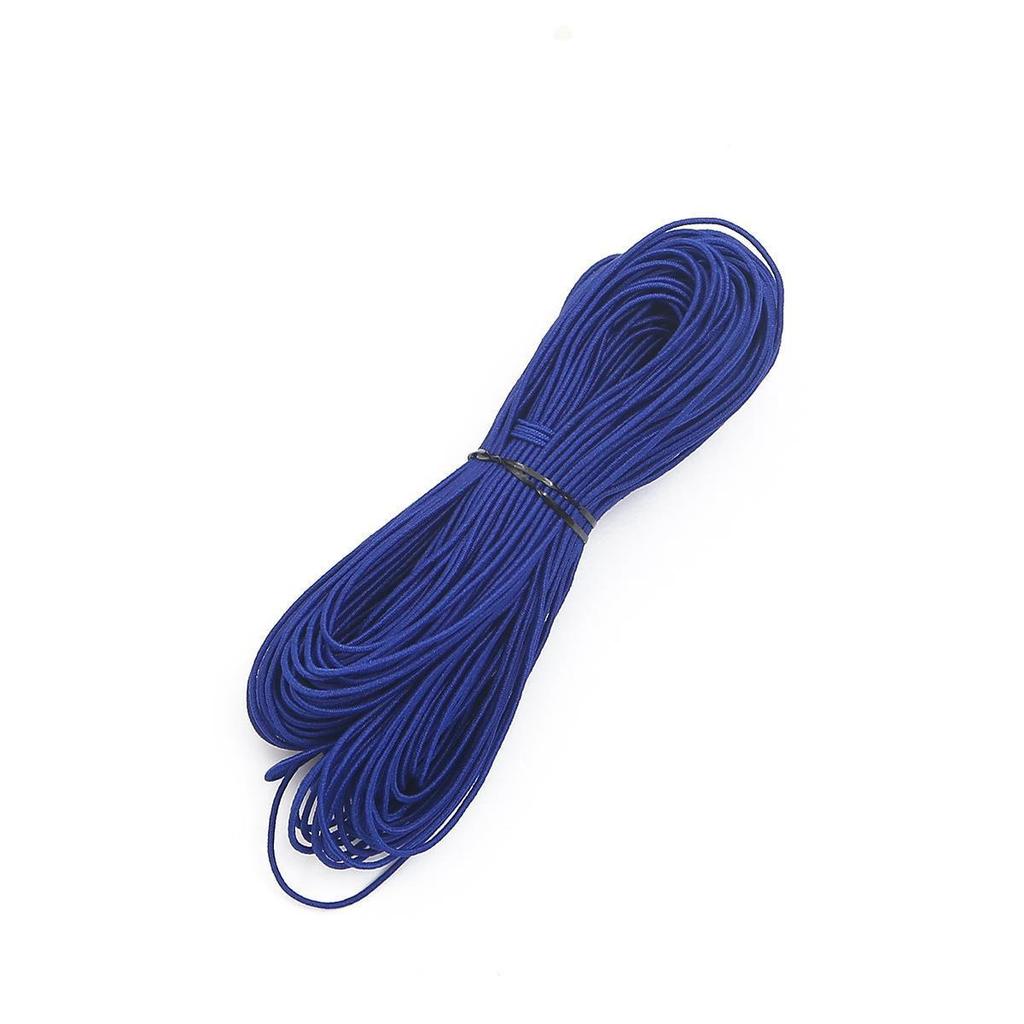 Durable Round Elastic Cord: High-Elasticity Purple and Blue Rubber Bands for DIY Projects