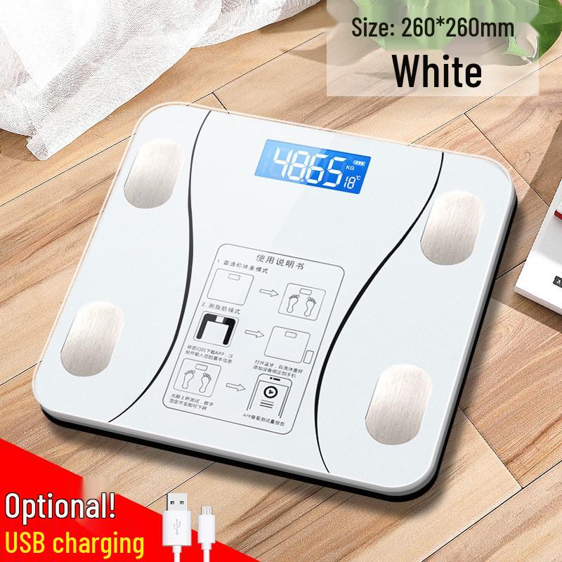 

Lotte Smart Bluetooth Body Fat Scale - Electronic Adult and Household Weight Scale Bluetooth Battery