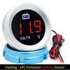 HD 52MM Car Water Temperature Gauge / Oil Level Gauge / Voltmeter Fuel Pressure Meter with 0-1.00 Mpa Oil Press Sensor 0~190 Ohm