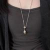 Retro Water Bottle Pendant Necklace Temperament Fashion Jewelry Casual Long Sweater Chain  Gifts