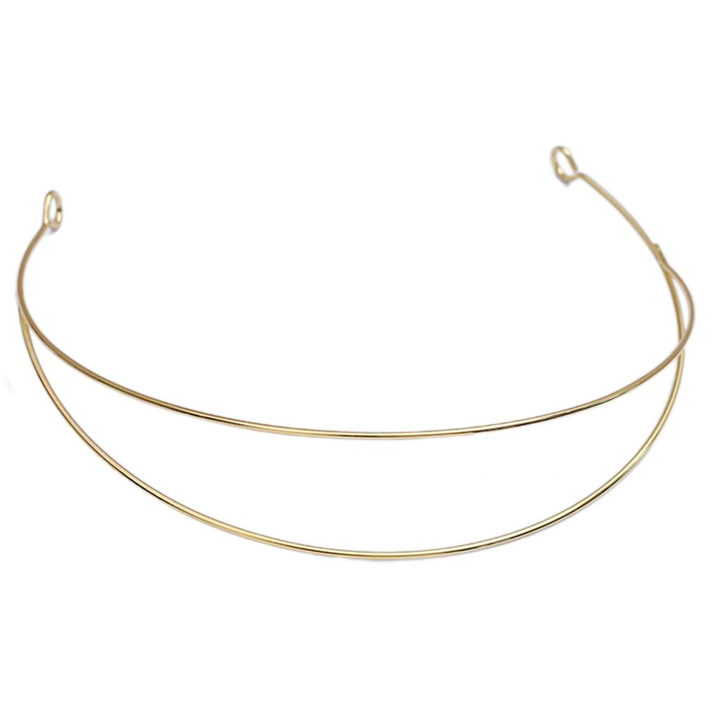 Plain Blank Hard Metal Headbands Skinny Base Headband Slim Simple Wire Hair Bands Clasps Crown Tiaras Frame DIY Crafts