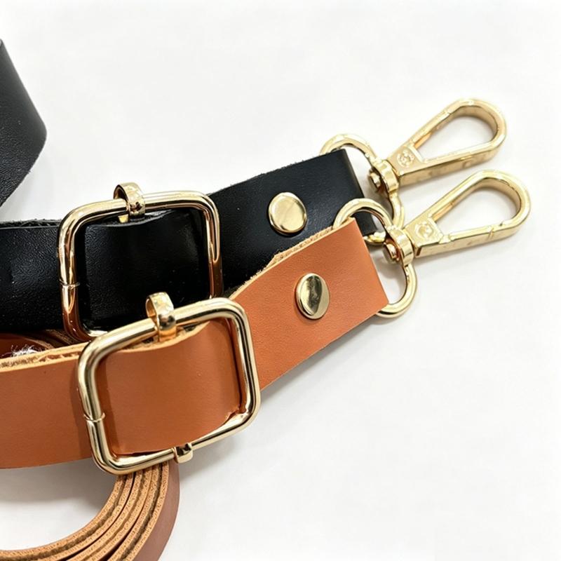 PU Bag Accessories Set Crochet Bag Bottom Shaper Pads Shoulder Strap For DIY Crafting And Fashionable Style Enhancement