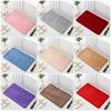 Non Slip Bath Mat Water Absorbent Soft Microfiber Shaggy Mat Thick Plush Bathroom Rug for Home or Hotel Machine Washable
