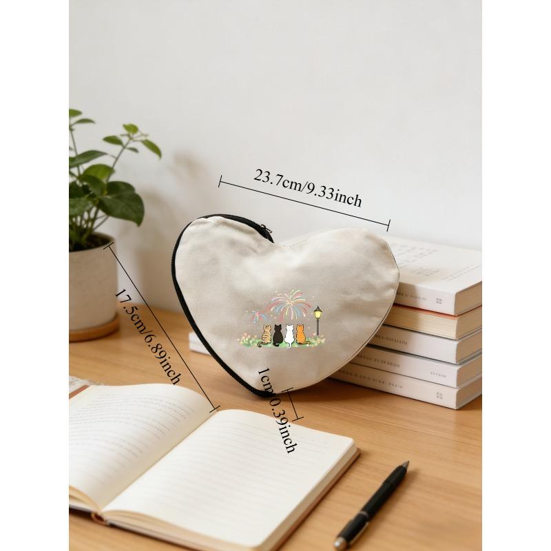 2026 New Skincare Products, Wash Bag, Travel Storage Bag, Cute Cat Makeup Bag, Women's Portable Large Capacity