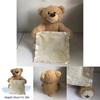Niedlicher, sprechender Teddybär, 35 cm groß, wiederaufladbar, scheues Gesicht, batteriebetrieben