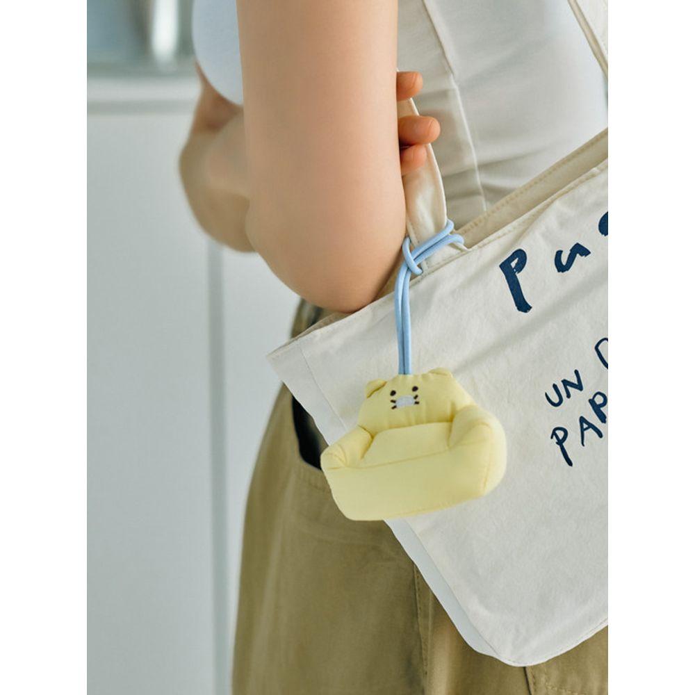 KAKAO FRIENDS CHOONHOUSE Cushion Keyring 2P_Chunshik