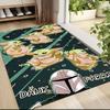 Baby Yoda Space Carpet Rug Soft Washable Anti Slip Home Living Room Sofa Mats Personalized Christmas Rug