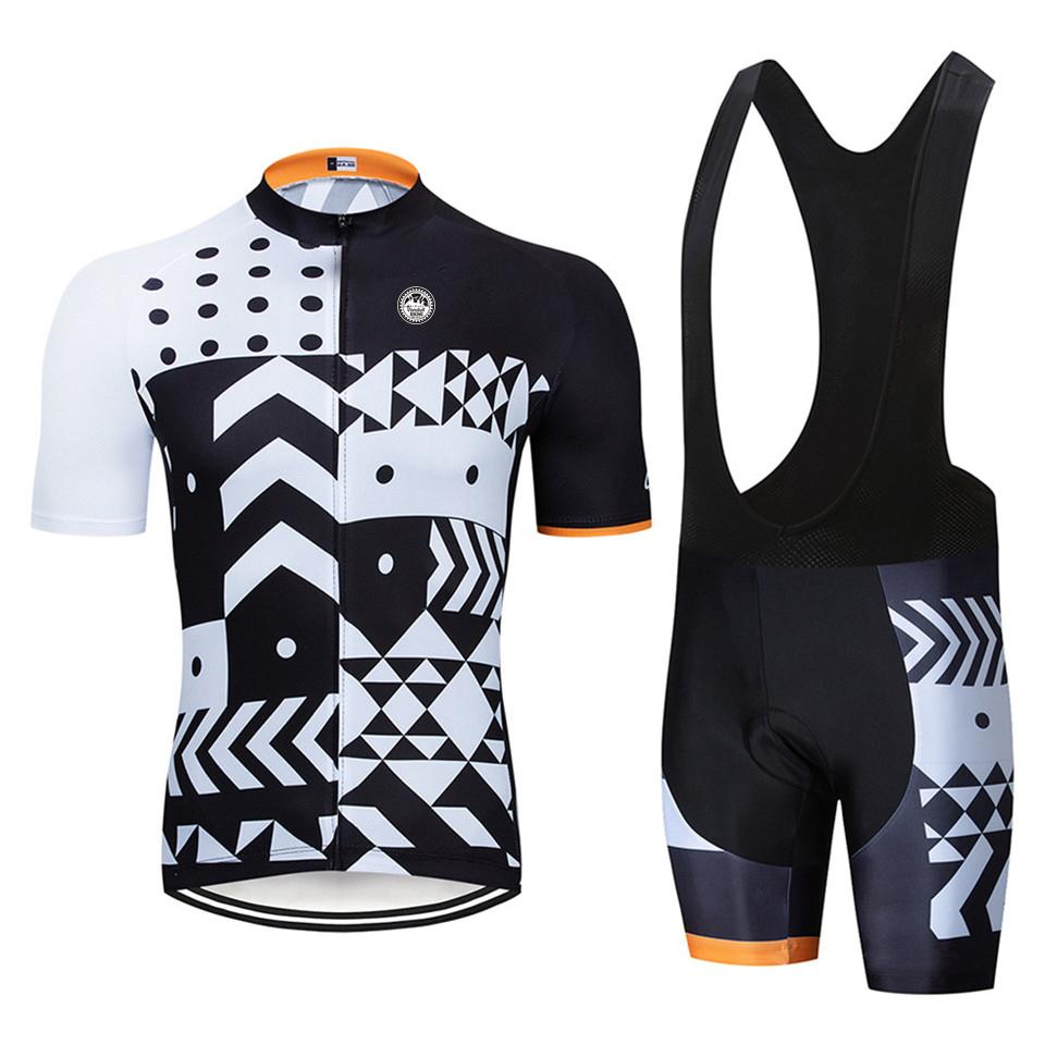 2026 Road Bike Jersey Set Men's Cycling Clothing Summer MTB Team Clothes Short Sleeve Uniform Triathlon Skinsuit Ropa De Hombre