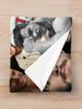 Kai Parker Po Collage Throw Blanket Fade Resistant Durable Throw Blanket