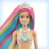 [Amazon.co.jp Exklusiv] Barbie Rainbow Magic Bunte Meerjungfrau Ankleidepuppe Puppenhaus Barbie Puppe ab 3 Jahren Rainbow GTF89