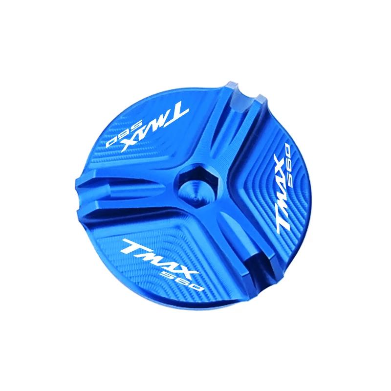Motorcycle Engine Oil Cap Bolt Fuel Filler Cap Accessories For Yamaha TMAX 530 T-MAX530 SX/DX 2017 2018 2019 TMAX 560 2020-2025