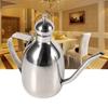 Stainless Steel Oil Dispenser Bottle 350ml Long Spout Oil Bottle  Vinegar Dispensing