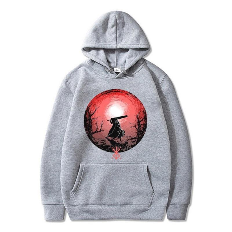 Berserk Sword Wind Legend Fleece Plus Size Sweater Men'S And Women'S Hoodies Hoodie