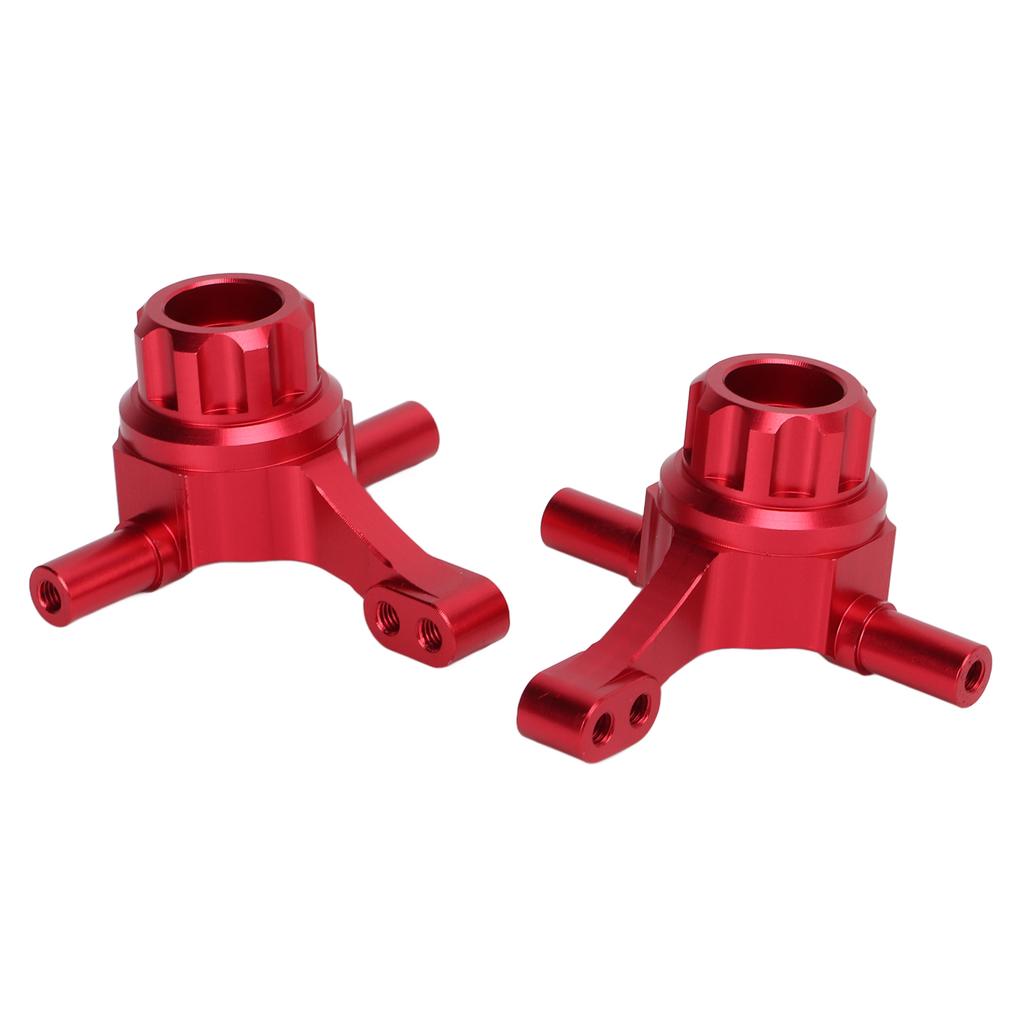 Aluminum Alloy Front Knuckle Arms Steering Cup for Tamiya TT02 110 RC Car Upgrade PartsRed