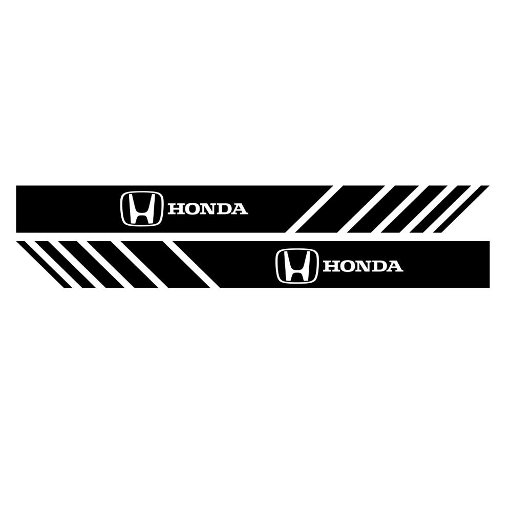 

2pcs Car Rearview Mirror Emblem Decoration Stickers Trunk Badge Decal For Honda CIVIC Accord Fit CITY Jazz Odyssey Accessories 2pcs