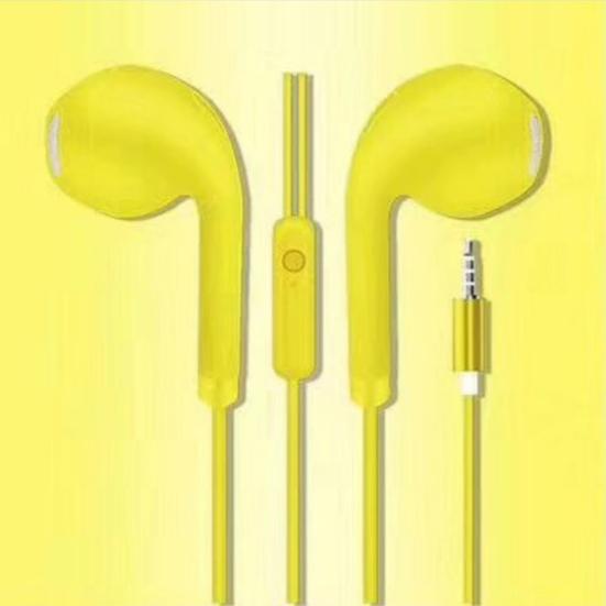 U19 Macaron 1.2m Universal Stereo Music Wired Earphone Headset with Microphone