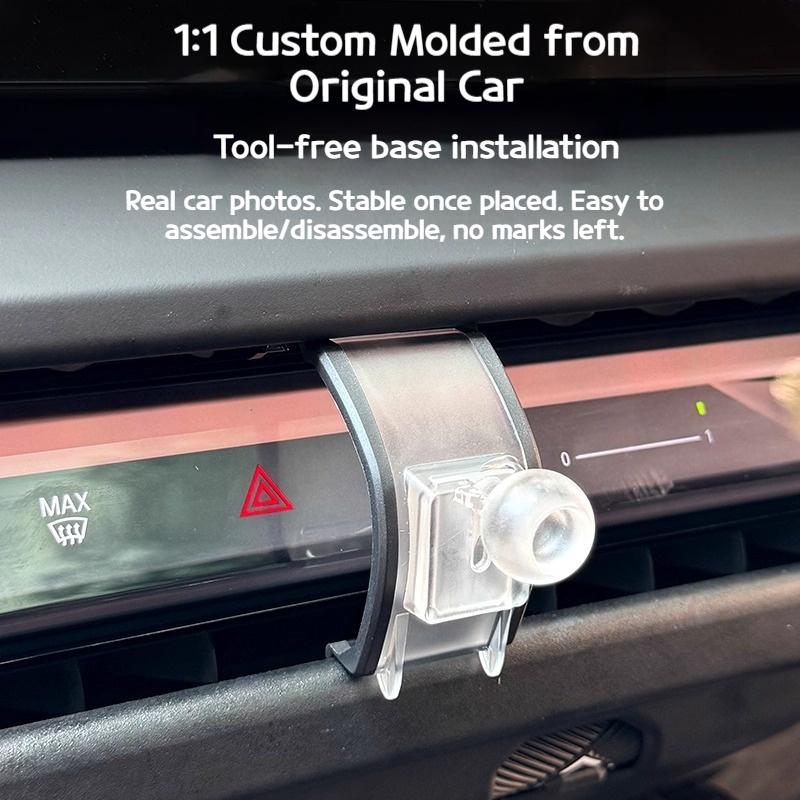 Navigation air outlet mobile phone stand ball head base For BMW 3 4 5 7 seriesX3X4X5X6X7 F44 G20 G26 G70 G60 G30 G05 G06 G07 G45