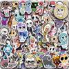52PCS Dandys World Stickers Colorful Painted Cute Cartoon Animation Cup Laptop Mobile Phone Luggage Decoration Stickers